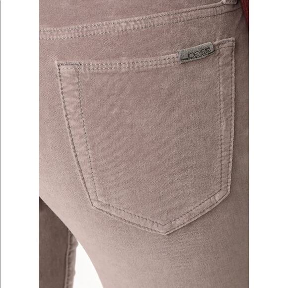 Joe's Jeans The Icon Velvet Midrise Skinny Ankle Jean in Rain - Picture 3 of 14